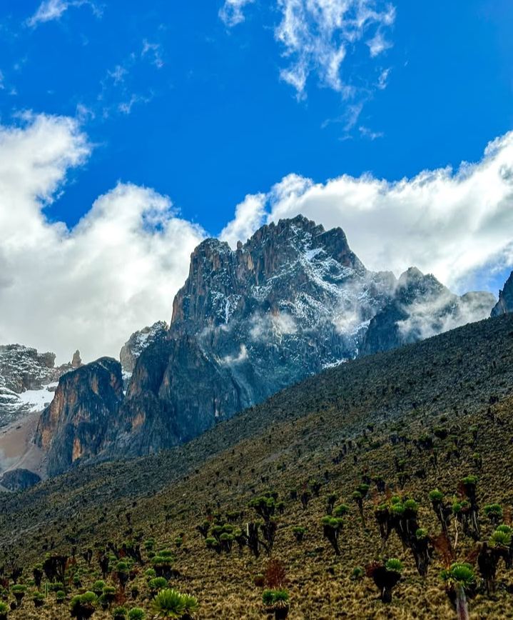 Mount Kenya at dawn